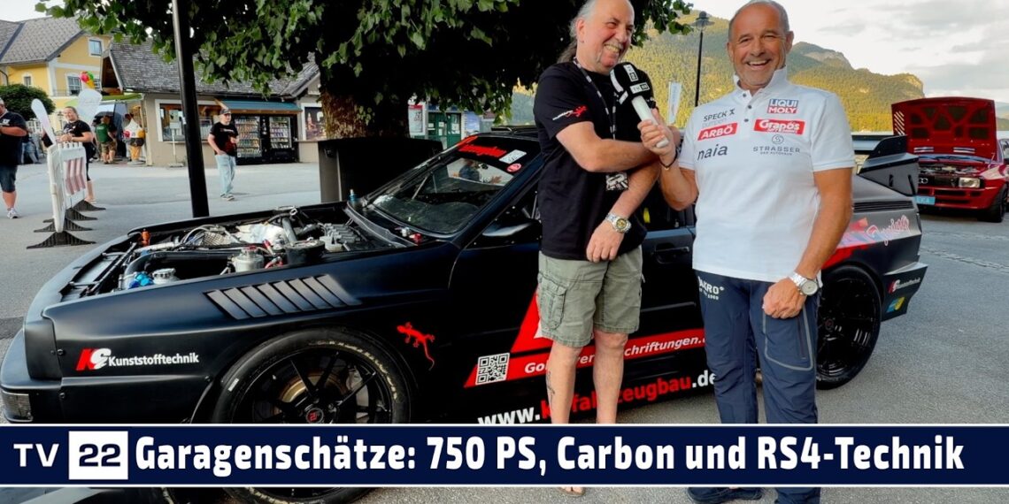 Garagenschätze: 750-PS-Audi für die Rundstrecke mit Carbon-Eigenbau