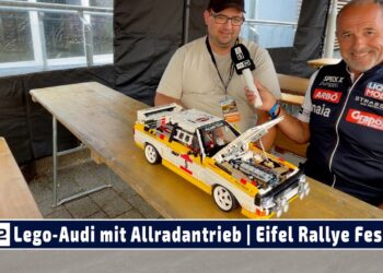 MOTOR TV22: Dieser Fan baut den Audi Sport quattro aus Lego | Eifel Rallye Festival 2026