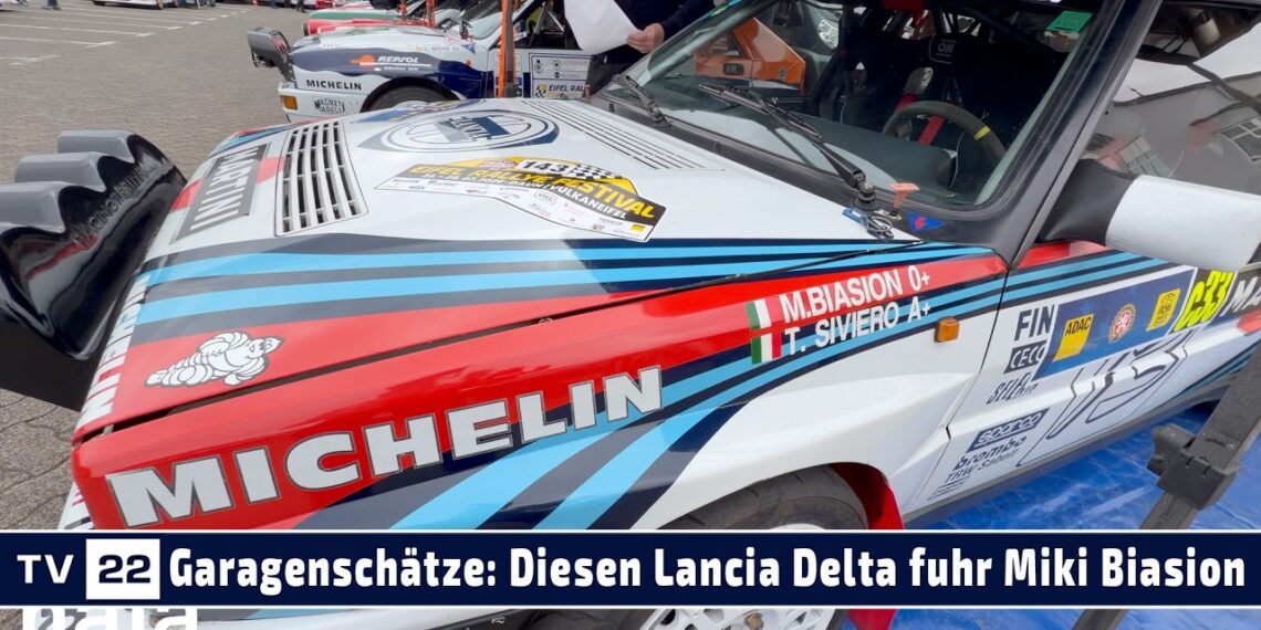 Garagenschätze: Originaler Lancia Delta Integrale Gruppe A von Miki Biasion