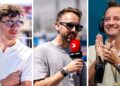 Drei DTM-Champions am Norisring: Kelvin van der Linde, René Rast und Timo Scheider (l-r)
