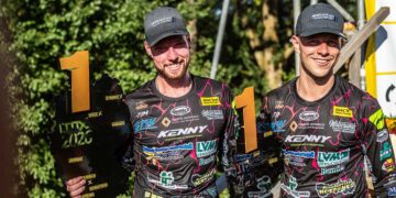 Adrian Peter und Julian Zimmermann sind Deutsche Motocross-Meister 2026 bei den Seitenwagen