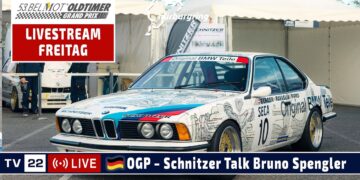 🇩🇪 LIVE: Schnitzer Talk mit Bruno Spengler vom Oldtimer Grand Prix – DTM 2012 und Schnitzer Classic