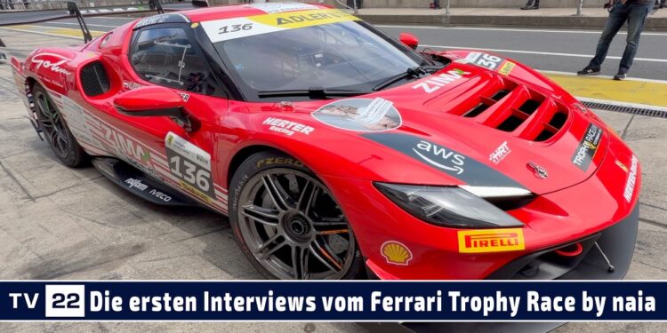 MOTOR TV22: Ferrari Trophy Race Nürburgring | Die Stimme von Freitag beim Oldtimer Grand Prix NBR