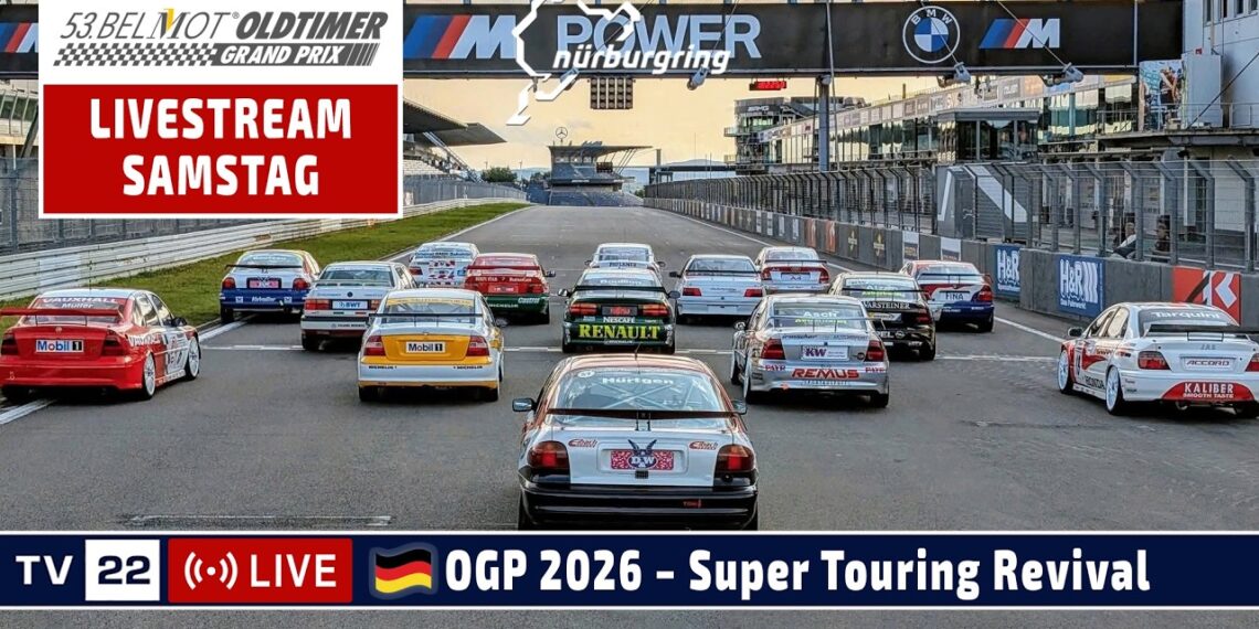 🇩🇪 LIVE: Super Touring Revival Rennen 1 | Oldtimer Grand Prix Nürburgring 2026