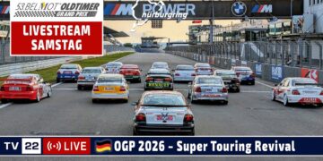 🇩🇪 LIVE: Super Touring Revival Rennen 1 | Oldtimer Grand Prix Nürburgring 2026