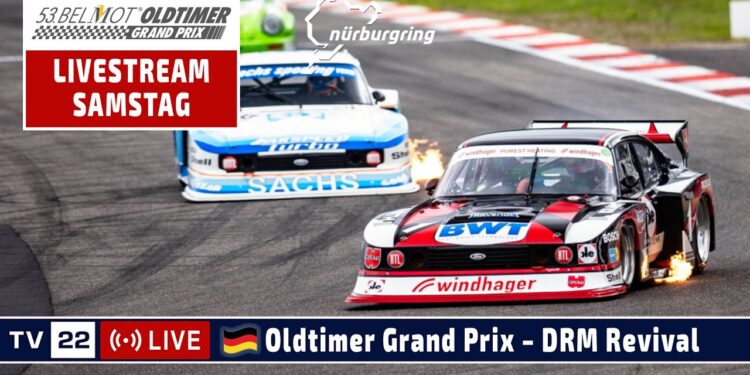 🇩🇪 LIVE: DRM Revival Rennen 1 | Oldtimer Grand Prix Nürburgring 2026