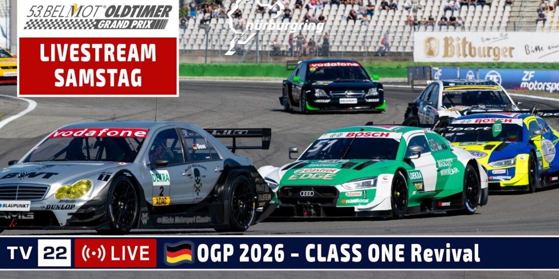 🇩🇪 LIVE: CLASS ONE Revival | Oldtimer Grand Prix Nürburgring 2026 | Historischer Motorsport pur!