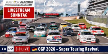 🇩🇪 LIVE: Super Touring Revival Rennen 2 | Oldtimer Grand Prix Nürburgring 2026