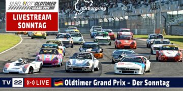 🇩🇪 LIVE: Oldtimer Grand Prix Nürburgring 2026 | Alle Rennen Sonntag | Historischer Motorsport pur!