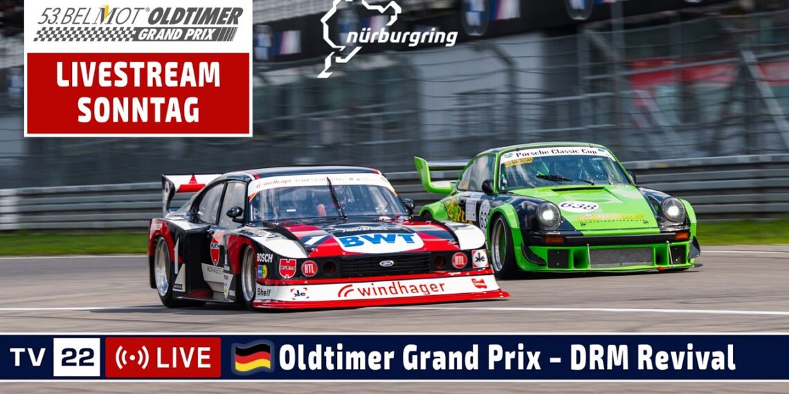 🇩🇪 LIVE: DRM Revival | Oldtimer Grand Prix Nürburgring 2026