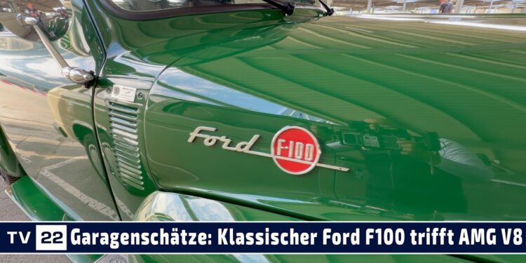 Garagenschätze: Ford F100 von 1955 mit 560-PS-AMG-Technik