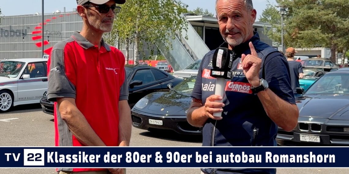 MOTOR TV22: Die Autos unserer Jugend! Youngtimer Meeting bei autobau in Romanshorn