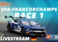 🇩🇪 LIVE: GT Summer Series 2026 | Spa | Rennen 1 GT3, GT4, Porsche, Ferrari, Lamborghini