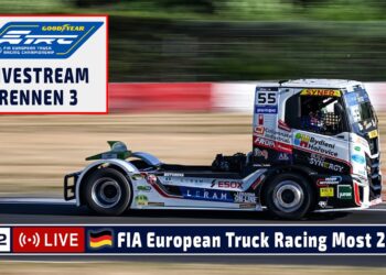 🇩🇪 LIVE Truck Grand Prix Most: R3 Goodyear FIA European Truck Racing Ch’ship – 30.08.2026