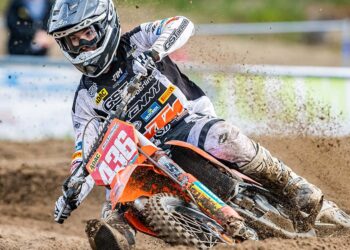 Finn Lange brillierte in der DMX 125 mit zwei Laufsiegen