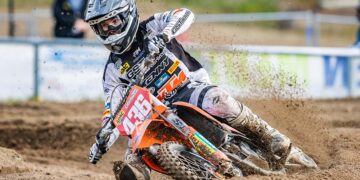 Finn Lange brillierte in der DMX 125 mit zwei Laufsiegen