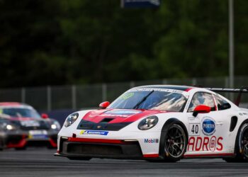 Jan Antoszewski kommt als Tabellenführer der Porsche Sprint Challenge Deutschland GT3 nach Spa (Foto: Porsche Sports Cup Deutschland)