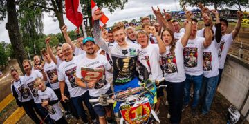 Bereits ein Rennen vor dem Saisonende konnten Nicolai Skovbjerg und das SixtySeven Racing-Team den Titel im ADAC MX Youngster Cup feiern