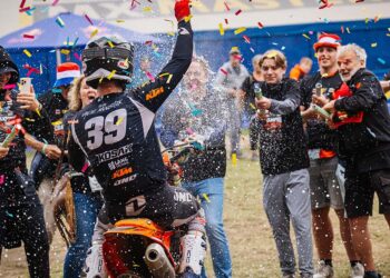 Roan van de Moosdijk krönte sich in Vellahn vorzeitig zum ADAC MX Masters Champion 2026