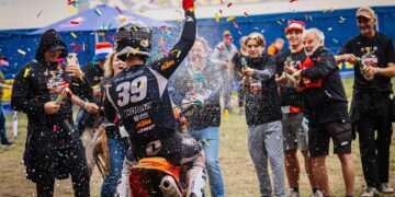 Roan van de Moosdijk krönte sich in Vellahn vorzeitig zum ADAC MX Masters Champion 2026