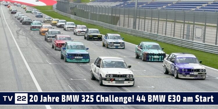 MOTOR TV22: BMW E30 Spektakel am Red Bull Ring | 20 Jahre BMW 325 Challenge im Histo Cup