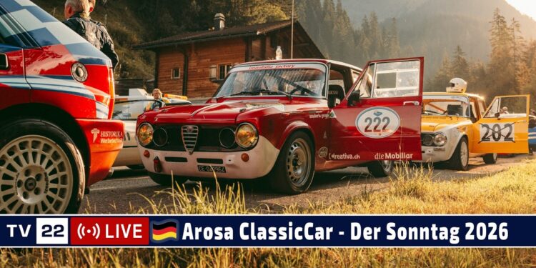 🇩🇪 LIVE: Arosa ClassicCar | Sonntag | Das große Finale 2026!