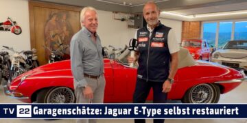 Garagenschätze: Franz Tandls Traumgarage – Jaguar E-Type, Steyr-Puch & mehr