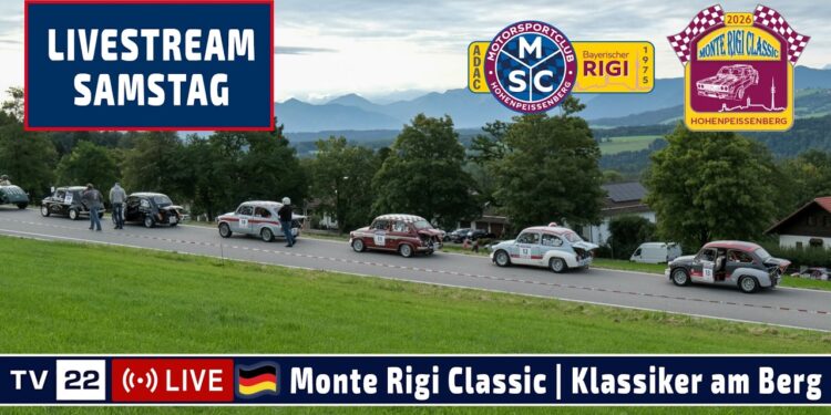 🇩🇪 LIVE: 2. Monte Rigi Classic 2026 | Historische Klassiker am Hohenpeißenberg