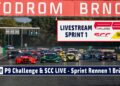 LIVE P9 Challenge Sprint Rennen 1 in Brünn im Rahmen der Masaryk Racing Days 2026