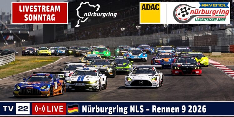 🇩🇪 LIVE: Nürburgring NLS – Rennen 9: 4h 66. ADAC ACAS Cup