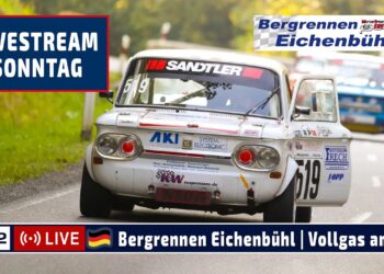 🇩🇪 LIVE: 57. Bergrennen Eichenbühl 2026 | Deutsche Bergmeisterschaft | Der Sonntag 12.09.2026