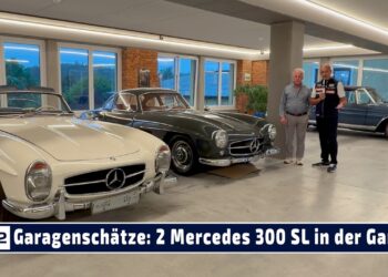 1789480783 maxresdefault Garagenschätze: Mercedes 300 SL Flügeltürer & Roadster – Franz Tandls Traumgarage