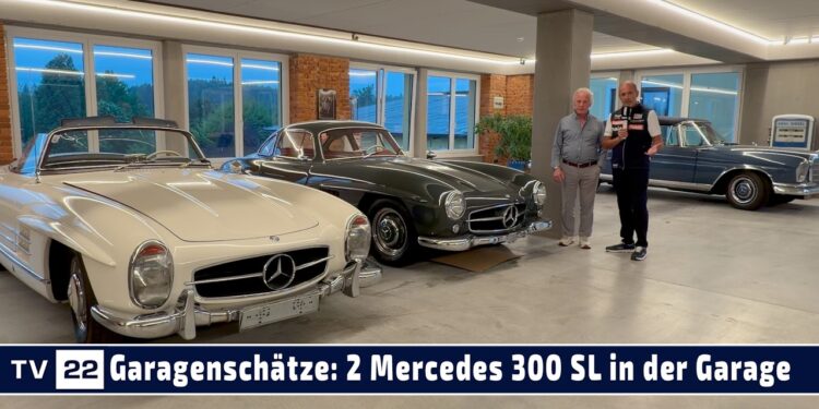 Garagenschätze: Mercedes 300 SL Flügeltürer & Roadster – Franz Tandls Traumgarage