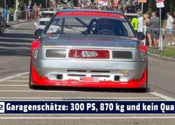 Garagenschätze: Audi Coupé Gruppe H – 300 PS STW-Technik bei nur 870 kg