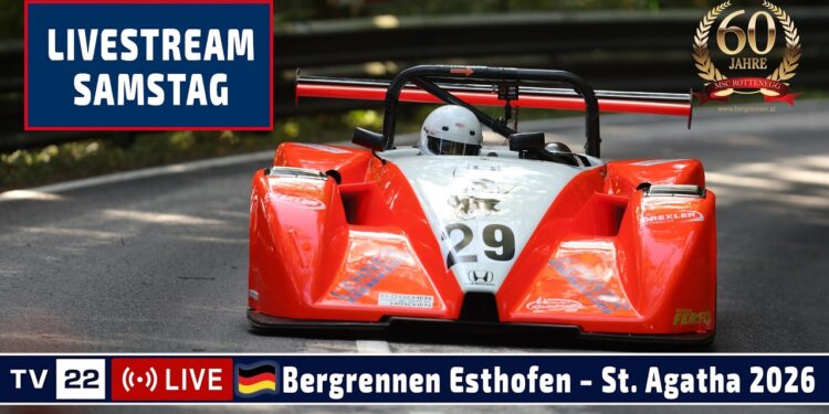 🇩🇪 LIVE: Bergrennen St. Agatha 2026 | Training – 220 Starter aus 11 Nationen am Berg!