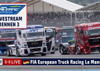 🇩🇪 LIVE Truck Grand Prix Le Mans: R3 Goodyear FIA European Truck Racing Ch’ship – 27.09.2026