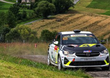 Erster Matchball für ADAC Opel Rally Junior Team