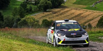 Erster Matchball für ADAC Opel Rally Junior Team