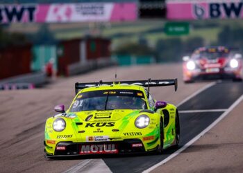 Thomas Preining eröffnete das Sachsenring-Wochenende mit der Bestzeit