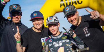 Martins Cirulis ist der neuen ADAC MX Junior Cup 85-Champion