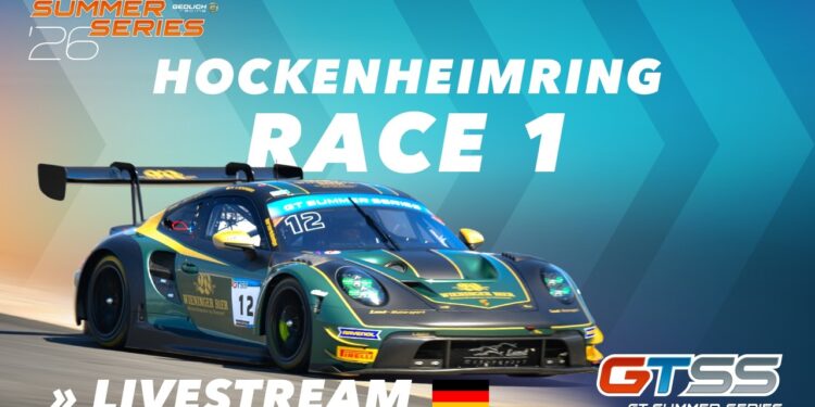 🇩🇪 LIVE: GT Summer Series 2026 | Hockenheim | Rennen 1 GT3, GT4, Porsche, Ferrari, Lamborghini