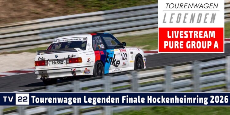 🇩🇪 LIVE: Pure Group A Tourenwagen Legenden | Premiere Hockenheimring | BMW M3, 190E & Sierra RS500