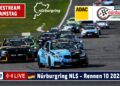 🇩🇪 LIVE: Nürburgring NLS – Rennen 10: 4h NLS Sportwarte-Trophy