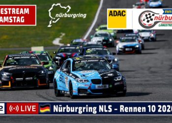 🇩🇪 LIVE: Nürburgring NLS – Rennen 10: 4h NLS Sportwarte-Trophy