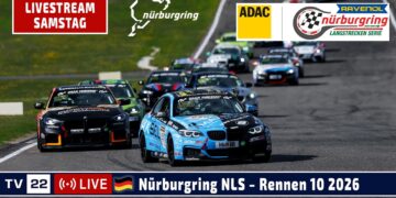 🇩🇪 LIVE: Nürburgring NLS – Rennen 10: 4h NLS Sportwarte-Trophy