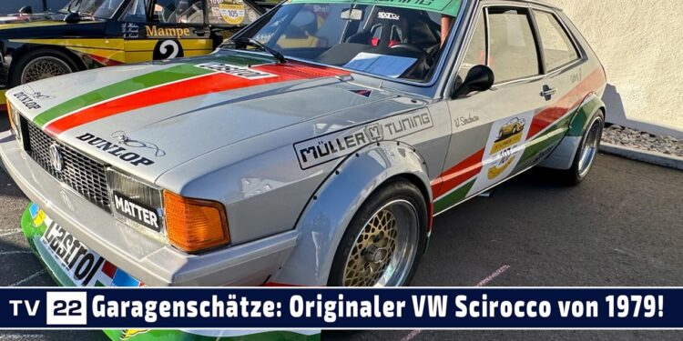 Garagenschätze: Walter Struckmanns originaler VW Scirocco Gruppe 2 ist zurück!
