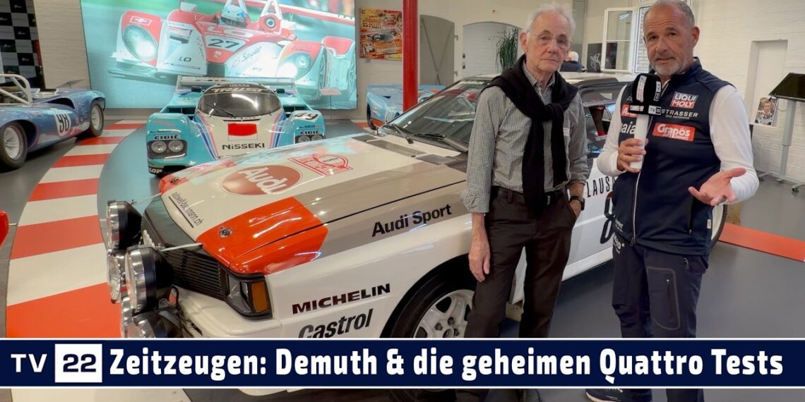 Motorsport Zeitzeugen: Harald Demuth – Er fuhr den Audi die Skisprungschanze hoch!