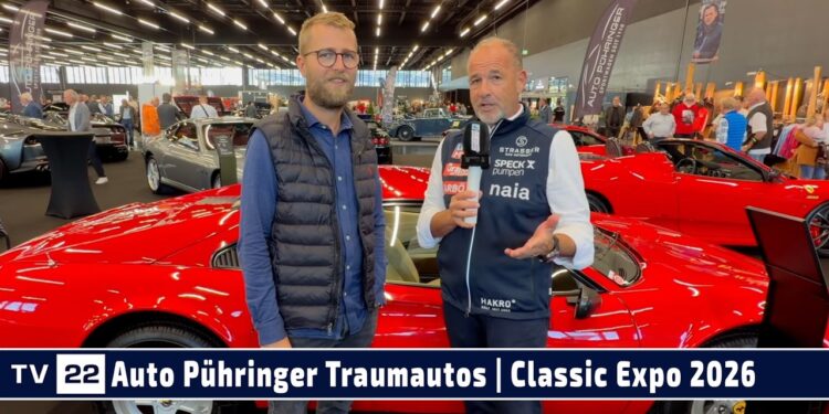 MOTOR TV22: Ferrari, Porsche & Mercedes! Auto Pühringer auf der Classic Expo Salzburg