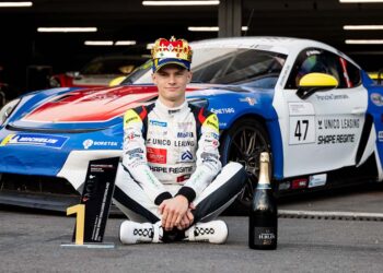 Rasmus Vendelbo ist der neue Champion in der Porsche Sprint Challenge Deutschland GT4 (Foto: Porsche Sports Cup Deutschland)