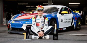 Rasmus Vendelbo ist der neue Champion in der Porsche Sprint Challenge Deutschland GT4 (Foto: Porsche Sports Cup Deutschland)